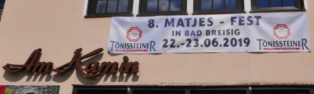 2019: Matjesfest in Bad Breisig (Foto: Manfred Weiler)