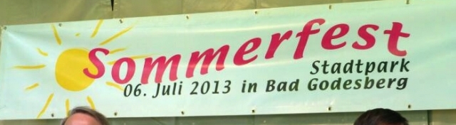 2013: Godesberger Sommerfest - Banner (Foto: Manfred Weiler)