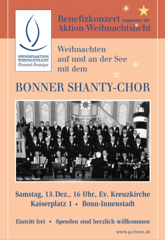 2008: Plakat für Benefizkonzert in der Kreuzkirche