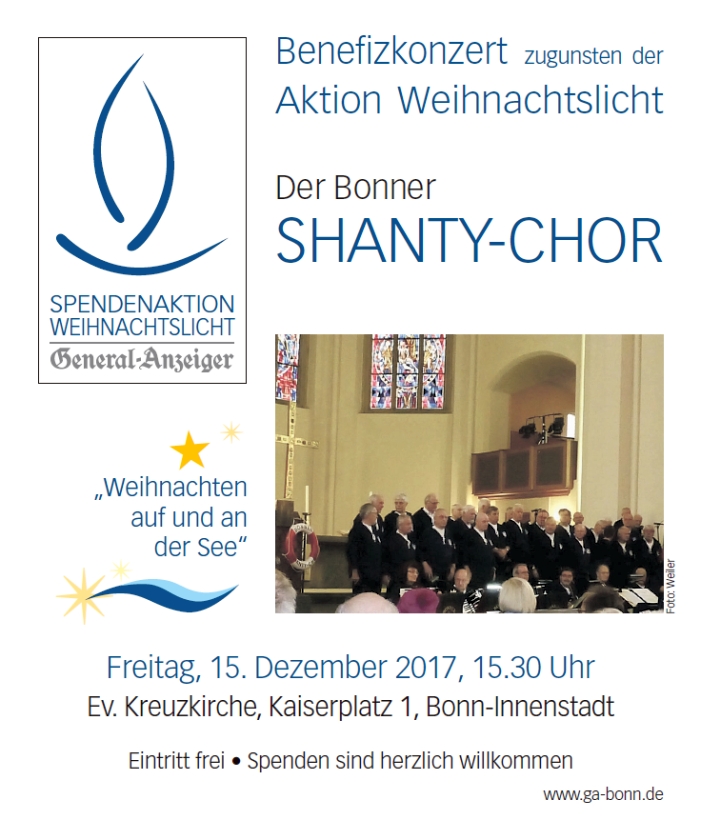 2017: Plakat für Benefizkonzert in der Kreuzkirche