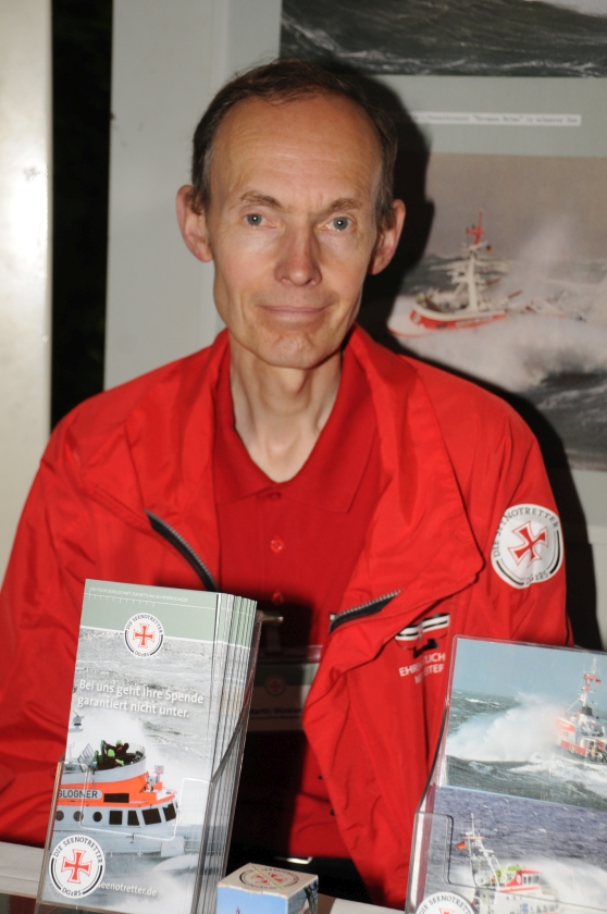 2013: Martin Winkler von der DGzRS (Foto: Şahap)