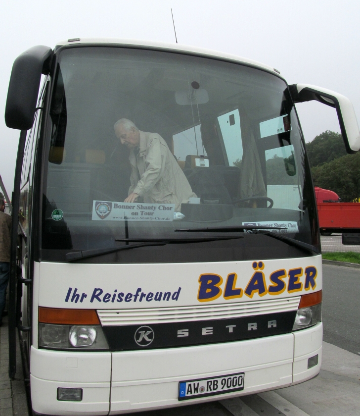 2013: Unser Reisebus (Foto: Peter Reichelt)