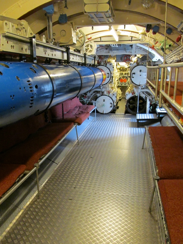2013: Im Innern des U-Boots (Foto: Peter Reichelt)