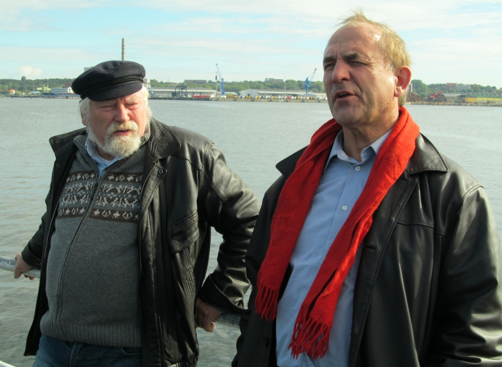 2013: Sänger Kurt Weinrowsky und Lothar Patzak (Foto: Peter Reichelt)
