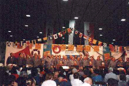 1995: BONNER SHANTY-CHOR beim Shanty-Chor-Festival, Berlin (Foto: privat)