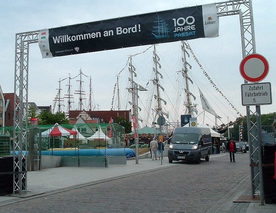 2011: "Willkommen an Bord!" (Foto: Peter Reichelt)