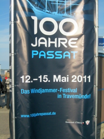 2011: Banner "100 Jahre Passat" (Foto: privat)