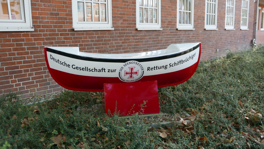 2018: Symbol der DGzRS: Das Sammelschiffchen (Foto: Manfred Weiler)