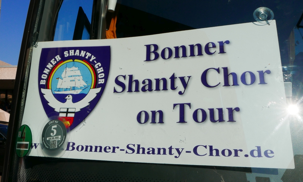 2018: BONNER SHANTY-CHOR on Tour (Foto: Manfred Weiler)