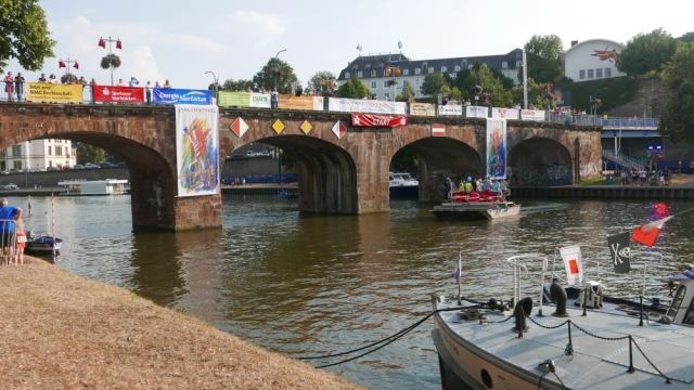 2018: Saarbrücken - Alte Brücke (Foto: Manfred Weiler)