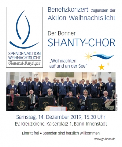 2019: Plakat für Benefizkonzert in der Kreuzkirche