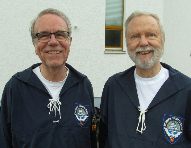 2023: Hans-Kurt Süßmilch (rechts) und Peter Reichelt (links) (Foto: K.-E. Gatzmann)