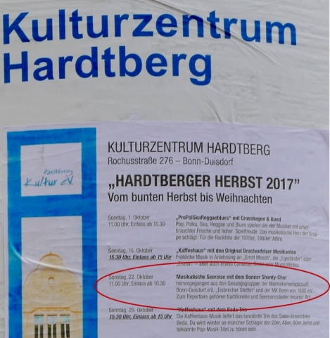 2017: Plakat "Hardtberger Herbst 2017" (Foto: Manfred Weiler)