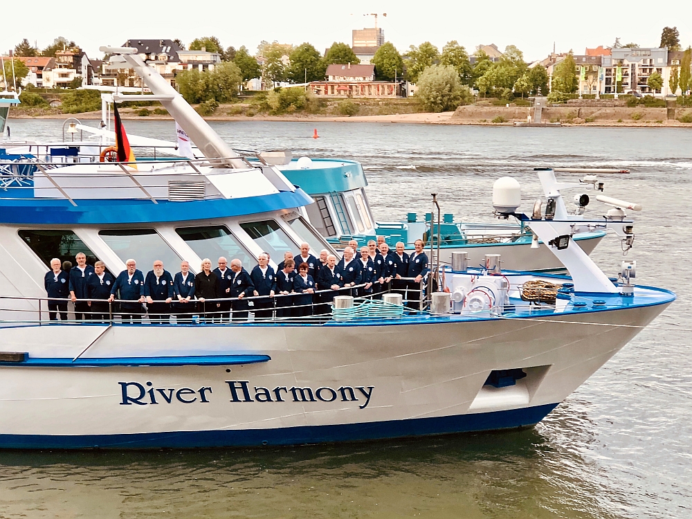 Mai 2019: BONNER SHANTY-CHOR auf der MS River Harmony (Foto: Imke Weiler)