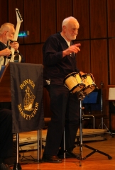 2012: An den Bongos: Peter Braun (Foto: BSC)