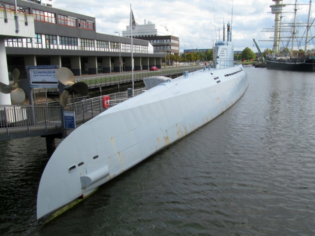 2018: U-Boot  "Wilhelm Bauer" im Technikmuseum (Foto: Peter Reichelt)